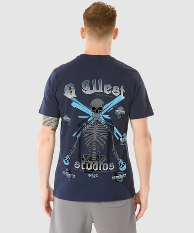 G West skull tee