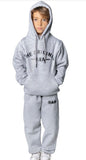 Kid’s Rawyalty The Original -RAW- Black Silicone Hoodie And Jogger Set