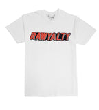 RAWYALTY Red 3D Embroidery T-shirt