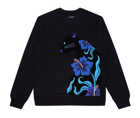 Roku studio BLUE PANTHER CREW NECK