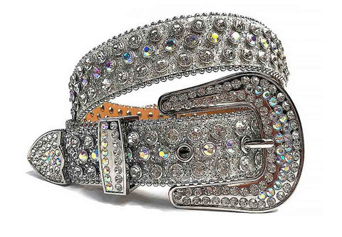 LUXE PREMIUM STUDDED RHINESTONE BELT