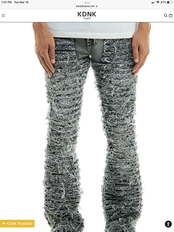 Kdnk Blaze flare jeans