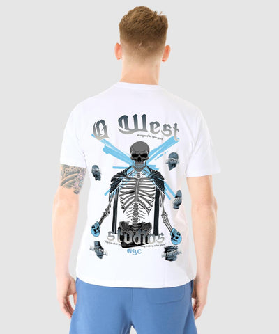 G West skull tee