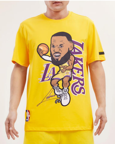 Pro Standard LOS ANGELES LAKERS LEBRON JAMES #6 SKYHOOK SJ TEE