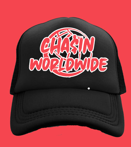 Chasin Worldwide Logo Trucker Hat