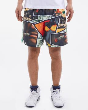 Roku BOSS LIFE NYLON AOP SHORTS