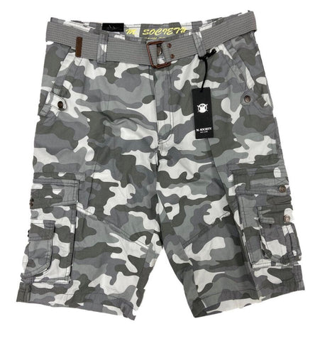 M.society MEN'S CARGO SHORTS