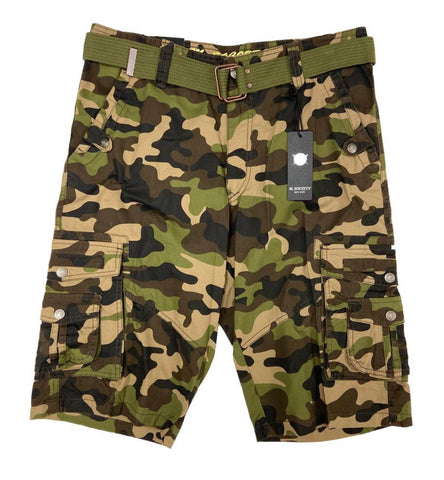 M.society MEN'S CARGO SHORTS