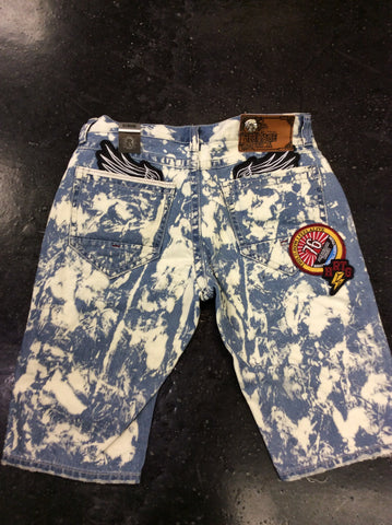 Heritage Americana stone wash shorts