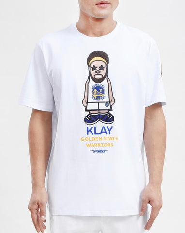 Pro Standard Golden State Warriors Pro Cartoon Player Shirt Klay Thompson