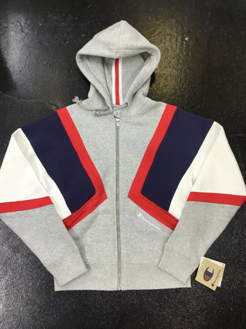 Champion Reverse Weave Colorblock Zip Hoodie