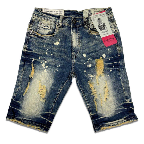 INDUSTRIAL INDIGO SHORT