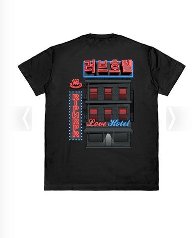 Rip -n- repair LOVE HOTEL tee