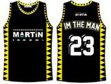 Headgear MARTIN IM THE MAN BASKETBALL JERSEY set