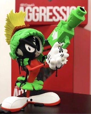 Toy Cube Matt Gondek Marvin The Martian Figure Aggression