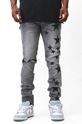 KDNK Star destroyed jeans