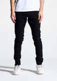 Crysp denim Kurt jet black