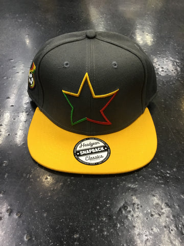 Headgear Ghana Soccer SnapBack