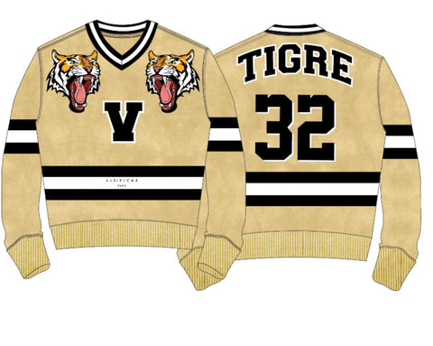 Vie Richie Tigre Varsity Crewneck