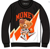 Retro Label 5’s Orange Blaze Money crewneck Sweater