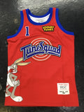 Headgear looney tunes bugs bunny basketball jersey