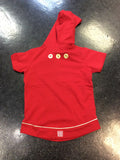 Innovative Sourcing Red gold piped s/s hoody