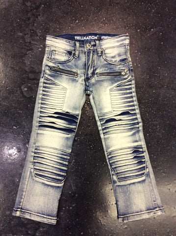 The Plug Kids full biker jeans