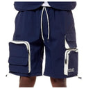 R3BEL nylon cargo shorts