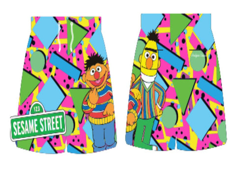 Headgear SESAME STREET BERT AND ERNIE BASKETBALL JERSEY set