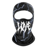 LOVE LIGHTNING TSHIRT & LIGHTNING LOVE  ski mask