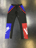 Vie Riche Mixed Media Track Pants