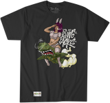 Tree boy flying pack lady tee