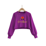 Women’s crop long sleeve tee