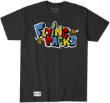 Tree boy color flying packs tee