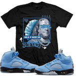 Million Dolla motive All I See is Blue Faces Tee