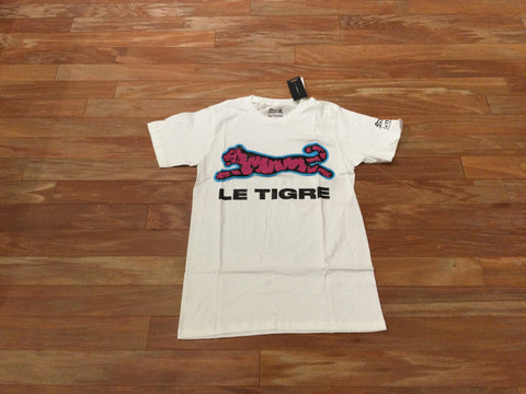 LE TIGRE SPIRAL Logo tee