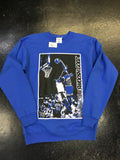 Rufnek blue MJ 5 crewneck