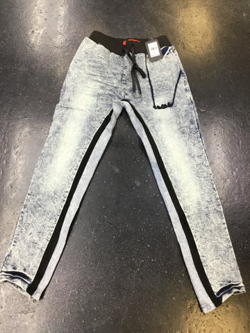 Vie Richie denim track pants