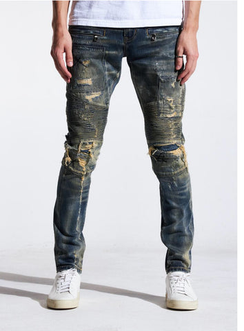 Embellish FEZ BIKER DENIM jeans