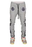 THC Snakes & Shapes Cargo Joggers Pants