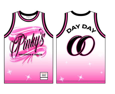 Headgear NEXT FRIDAY PINKY'S AIRBRUSH BASKETBALL JERSEY