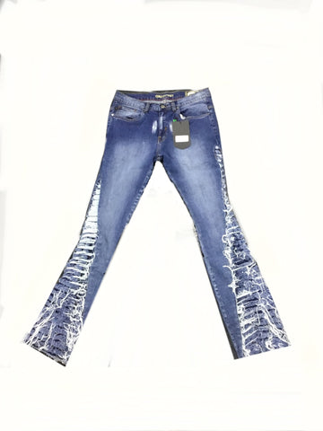 Connected vintage jeans