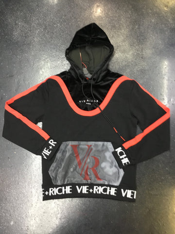 Vie Riche sci-mesh Hoodie