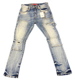 Kloud9 Mens premium span worker denim