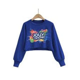 Women’s crop long sleeve tee