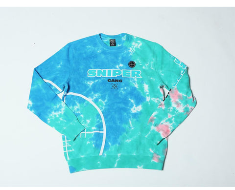 Sniper Gang Tye Dye Crewneck