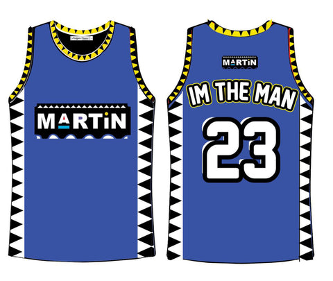 Headgear MARTIN IM THE MAN BASKETBALL JERSEY set