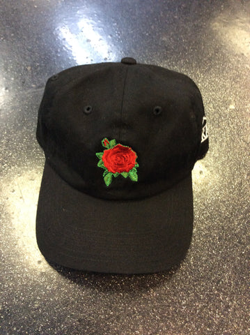 Trap house rose dad hat