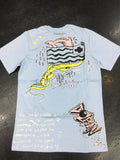 Pink Dolphin drip drip tee