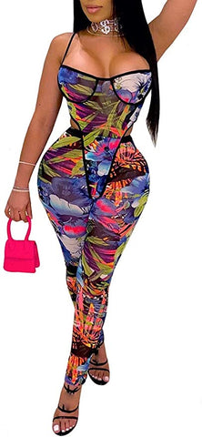 Women’s sweetheart jump suit